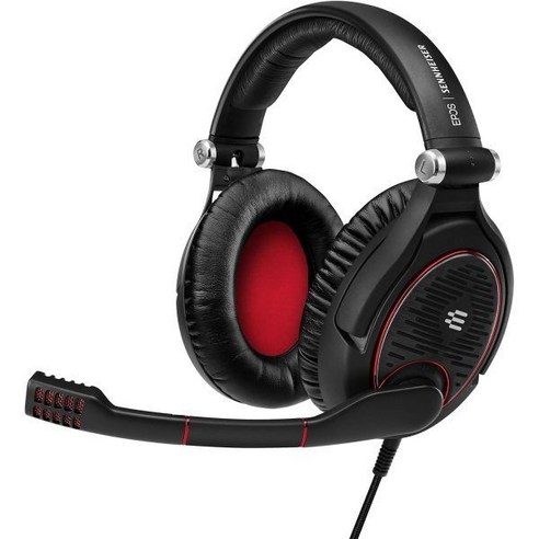 EPOS Gaming 에포스 아이젠하이저 게임 제로 게이밍 헤드셋 노이즈 캔슬링 마이크가 있는 클로즈드 어쿠스틱 폴더블 플립 투 뮤트 라이트웨이트 PC 맥 엑스박스 원, Game Zero Black_Headset, 1개