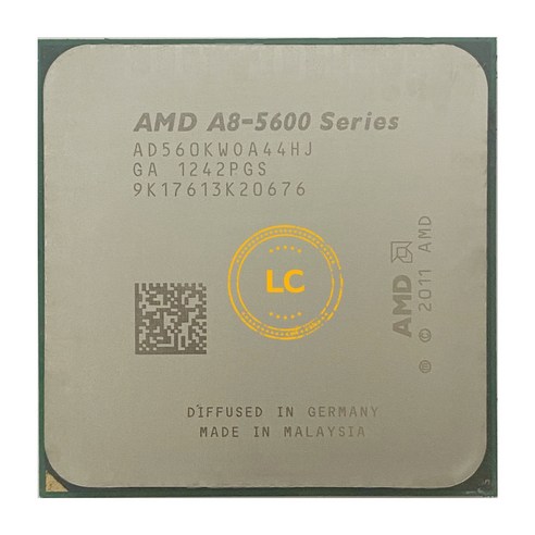 AMD A8 5600K 5600 3.6GHz AD560KWOA44HJ 100W 프로세서 HD 7560D 쿼드 코어 소켓 FM2, 한개옵션0