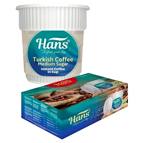 Hans Turkish Coffee In Cup Instant Turkish coffee Hans 터키 커피 인 컵 인스턴트 ...