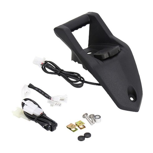 Yamaha T Max 530 560에 적합한 오토바이 전화 GPS 브래킷 변환기 마운트, {"사이즈":"200mm"}, {"수건소재":"나일론"}, 검은 색