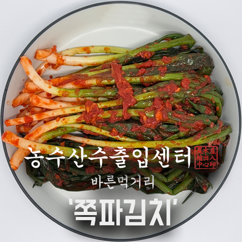 "엄마 손맛 그대로": 전라도식 쪽파김치, 밥도둑이 따로 없네! 대용량파김치