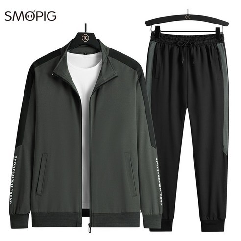 Smopig 남자 트레이닝 세트
