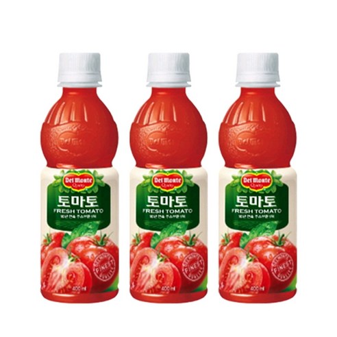 델몬트 토마토 400ml 10개 꽈추형 토마토주스