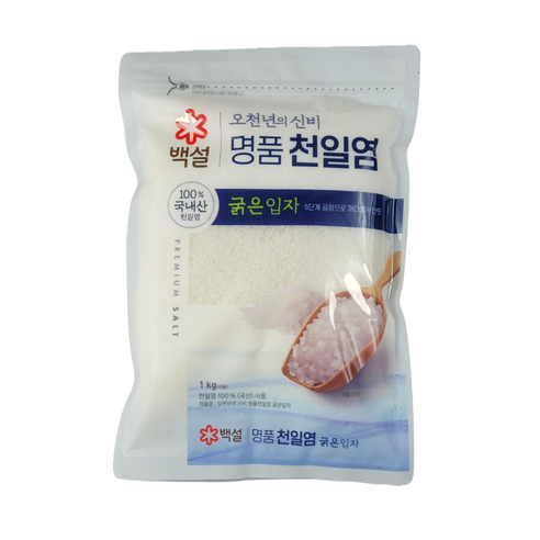 백설 오천년의 신비 명품천일염 굵은입자