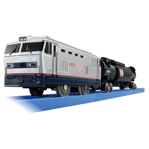 타카라토미 TAKARA TOMY 프라레일 PLARAIL S-46EF510 레드 썬더 (실버 사양) 전차 열차장 난감