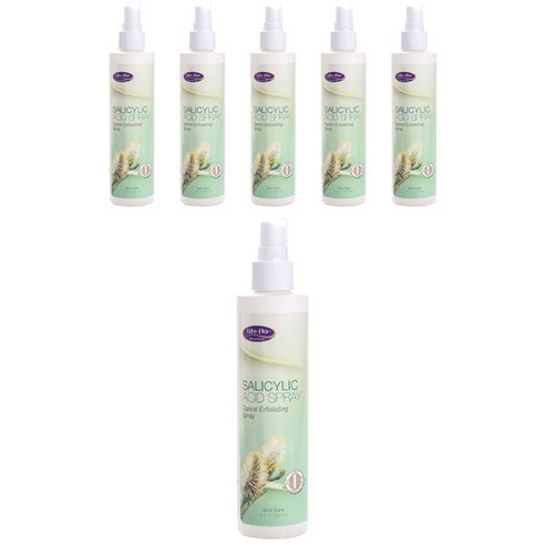 라이프플로헬스 살리실산 토피컬 익스폴리에이팅 스프레이, 237ml, 6개