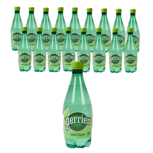 페리에 라임 패트 탄산수, 500ml, 18개