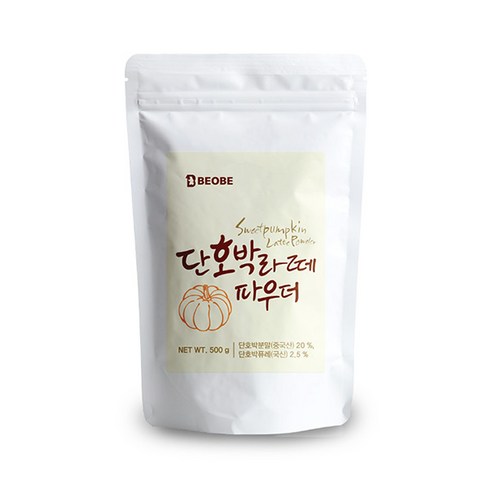 베오베 단호박 라떼 파우더, 500g, 4개, 1개입