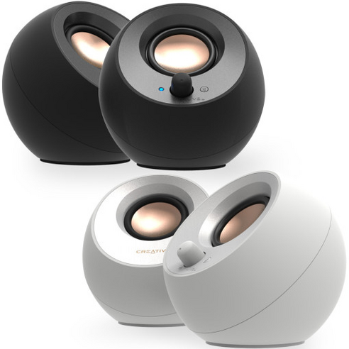 크리에이티브 PEBBLE V3 PC용 스피커, 블랙