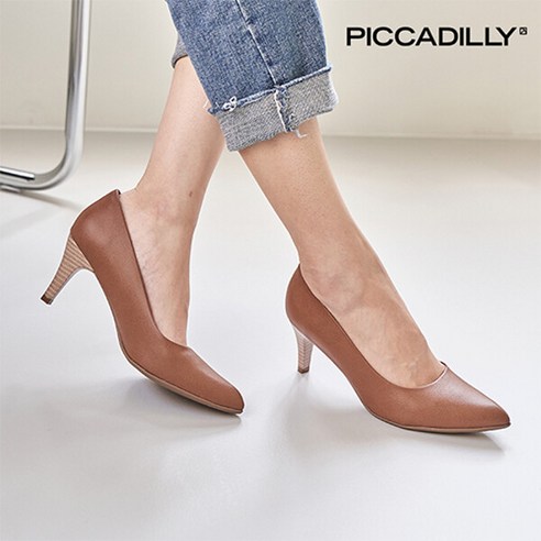 [피카딜리] [PICCADILLY] 745076 펌프스_카멜(7cm)