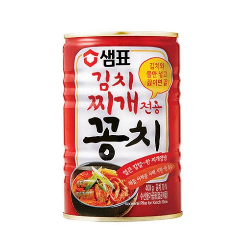 샘표 김치찌개용 꽁치 통조림, 400g, 1개