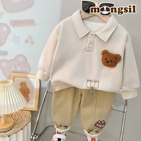 몽실이 카라 기모상하복