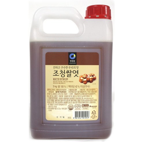 [코스트코]청정원 조청쌀엿(쌀100%), 1개, 3kg