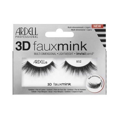 아델 프로페셔널 3D 포밍크 멀티-디멘셔널 라이트웨이트 래쉬 1쌍, 1개, 852