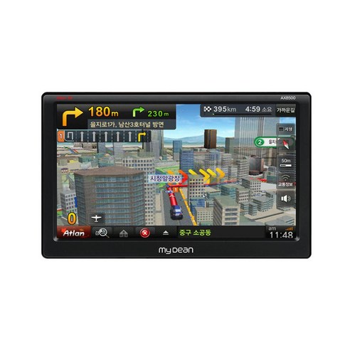 마이딘 AX8500 아틀란3D맵 8인치 네비게이션 파인맵 매립용 거치용, 16GB, AX8500기본형
