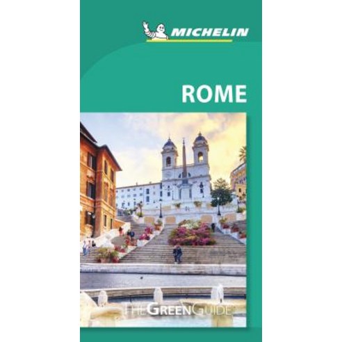 (영문도서) Michelin Green Guide Rome: Travel Guide Paperback, Michelin ...