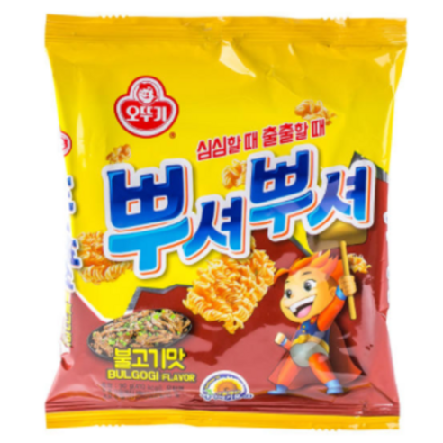 오뚜기 뿌셔뿌셔 불고기맛, 90g, 50개