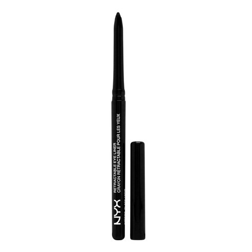 NYX 리트랙터블 아이 라이너 0.35g, Black, 1개