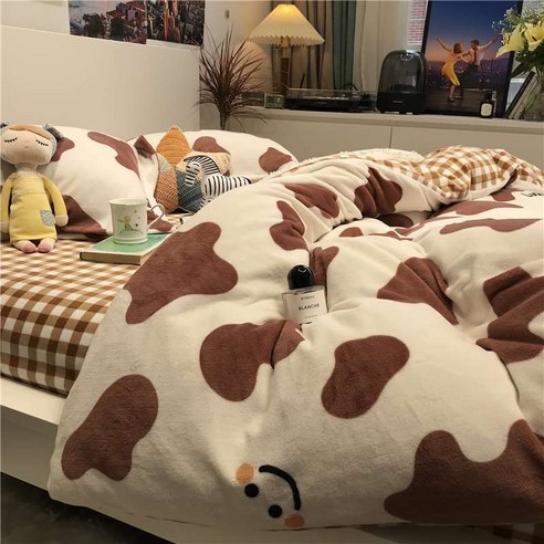 베개 침대 세트, 1.5 장: 이불 커버 200*230, 12
