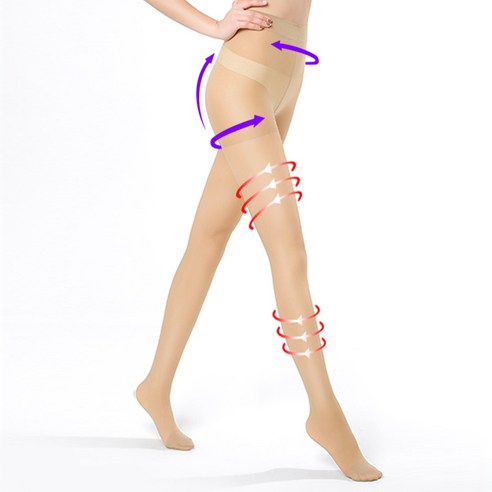 패션파트너 국산 3D 입체 힙업 30D 기능성 압박 팬티 스타킹