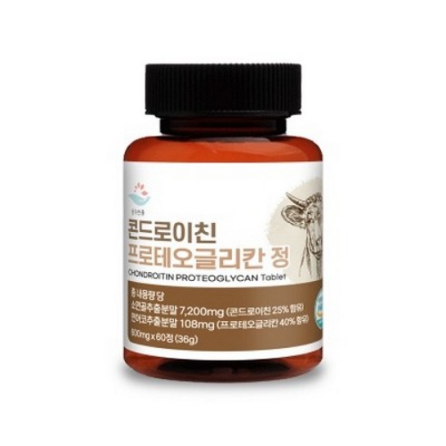 꿀쓰 소연골 콘드로이친, 1개, 60정