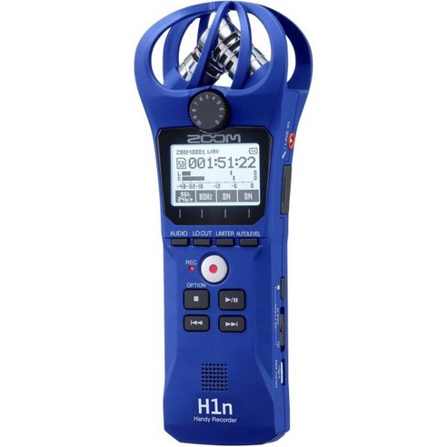 줌 H1n 핸디 레코더 블루 에디션, Black_H1n (2018 Model)