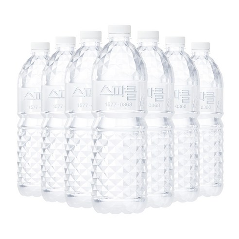 스파클 생수 무라벨, 1L, 12개