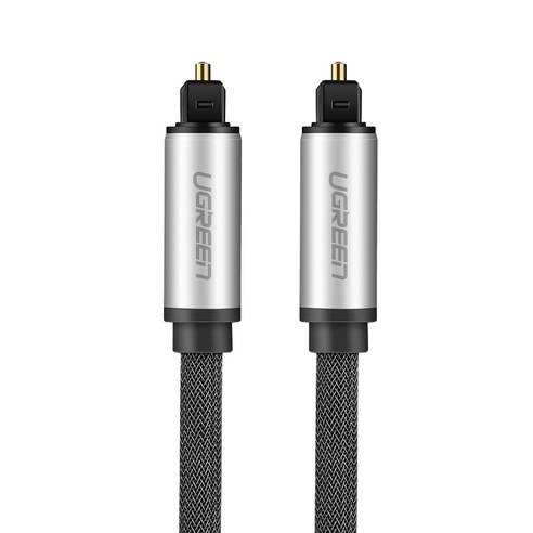 광섬유 케이블 기술을 활용한 고품질 오디오 전송을 위한 유그린 프리미엄 각대각 오디오 광케이블 AV108