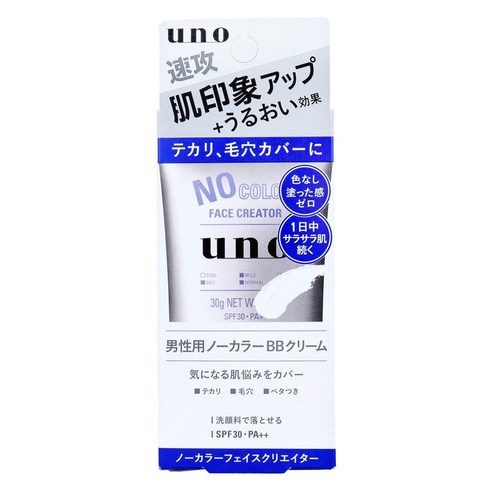 우노 노 컬러 페이스 크리에이터 30g, 1개, 클리어