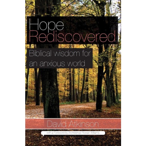 (영문도서) Hope Rediscovered: Biblical Wisdom for an Anxious World Hardcover, Wipf & Stock Publishers, English, 9781532678622