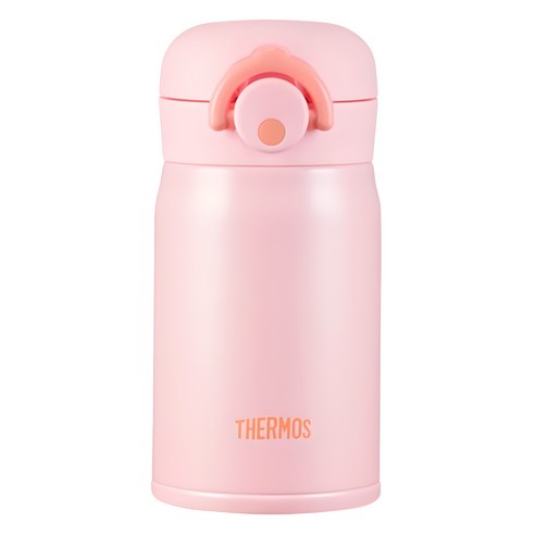 써모스 마이 디자인 보틀 원터치 타입 시즌2 텀블러 JNR-251K, 핑크오렌지, 250ml, 1개