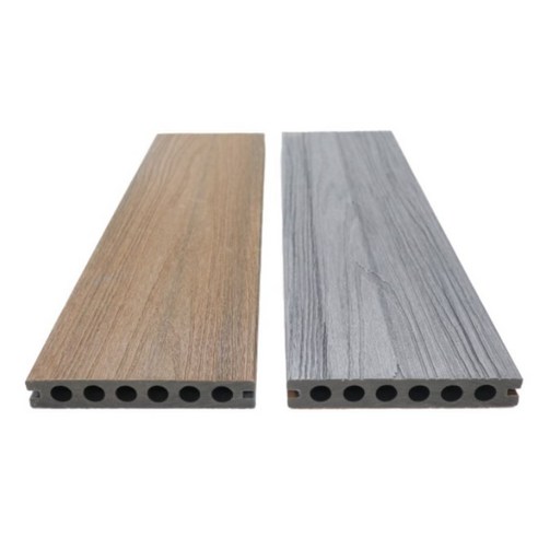 합성 목재 데크 23T 양면무늬목 W, 합성목재 23T 무늬목 W 데크 (클립피스 7개 포함), 23T X 138mm x 2400, 1세트