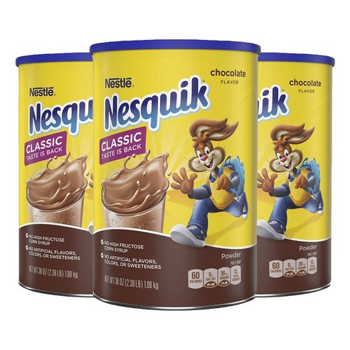 네스퀵 파우더 초콜릿 맛, 1.08kg, 1개입, 3개