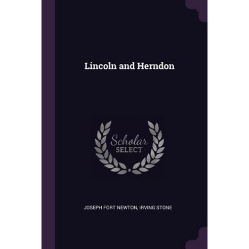 (영문도서) Lincoln and Herndon Paperback, Palala Press, English, 9781379237334