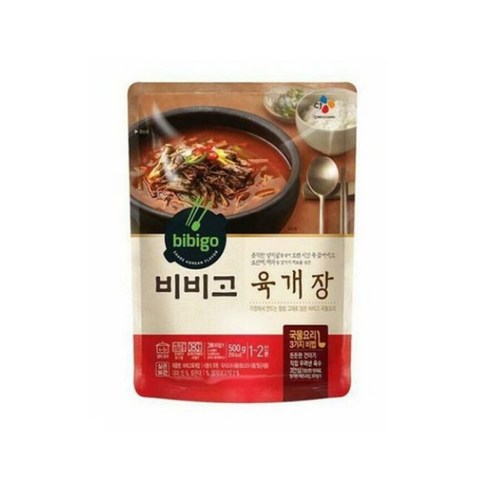 비비고 육개장, 4개, 500g