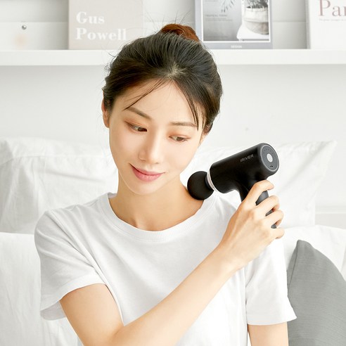편안한 전신 마사지를 아이리버 미니 마사지건으로 느껴보세요.