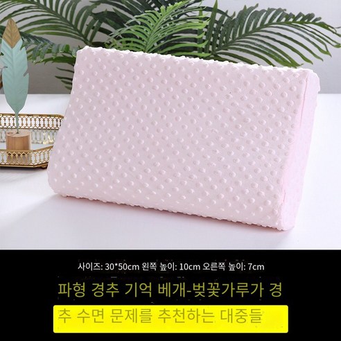 베개 베개 코어 남성 기억면, 30*50cm파우더 버블