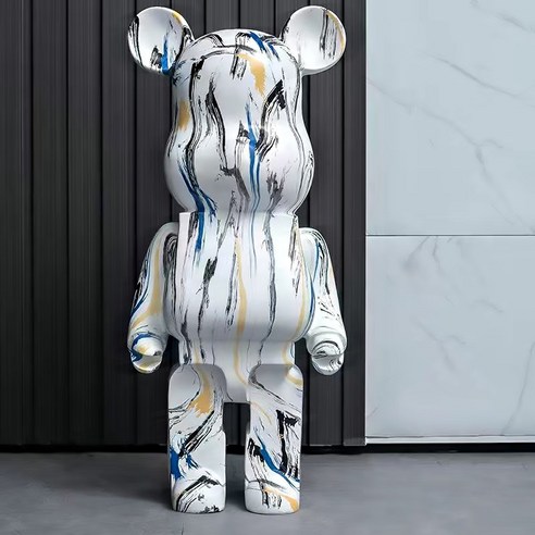 Nurom 베어브릭 대형 피규어 저금통 50cm 80cm 곰돌이 인테리어 집들이 개업 선물, G