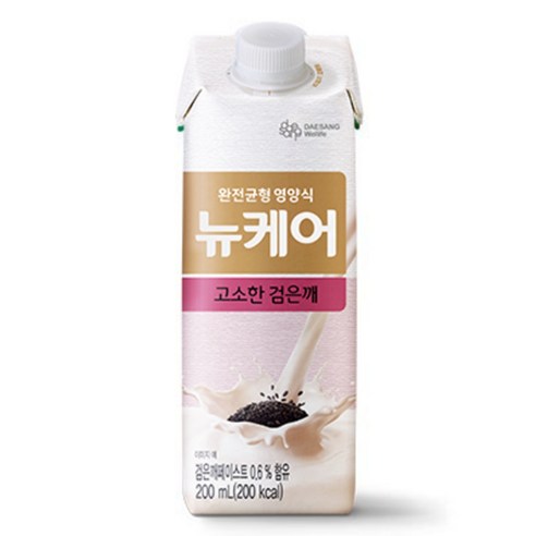 뉴케어 구수한맛 고소한검은깨 균형영양식 세트 (10팩+10팩), 30개, 200ml