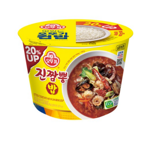<올따옴> 오뚜기 맛있는 컵밥 진짬뽕밥, 217.5g, 11개