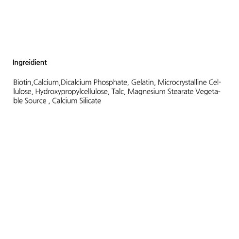 GNC 비오틴 5000mcg 캡슐: 건강한 모발과 피부를 위한 필수 비오틴 보충제