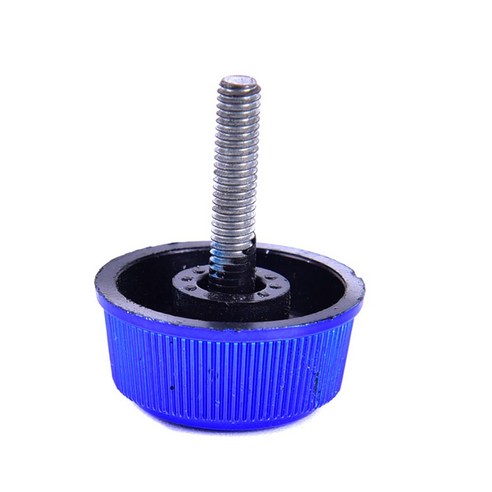 2pcs Fishing Reel Handle Grip Screws Nuts Golden/Silver Color Rocker Arm Screw Cap Tackle Accessorie, 하나, Blue