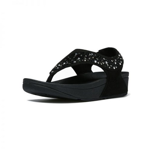 핏플랍 여성 샌들 백 크리스탈 여름 발편한슬리퍼 버클 그레이시 레더 핏플랍조리