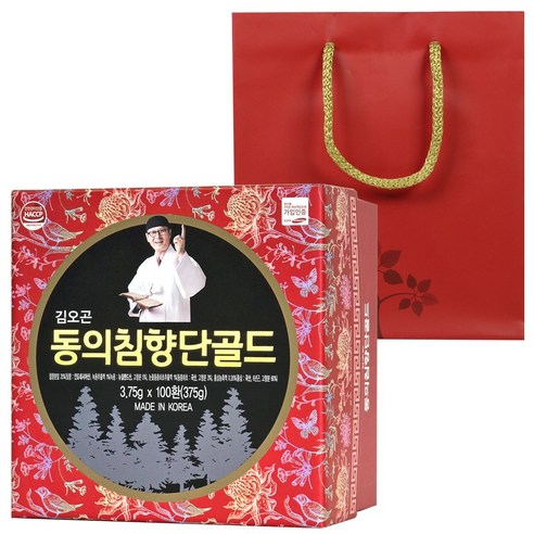 김오곤 동의침향단골드 3.75g x 100환, 375g, 1개