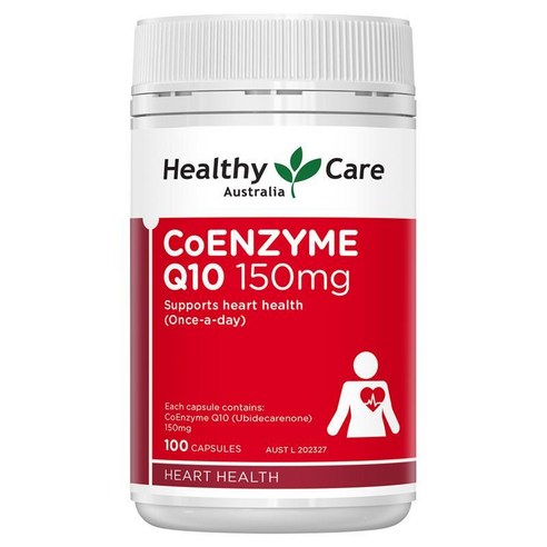 Healthy Care Ubidecarenone CoQ10 150mg 100 Capsules, 100정, 1개