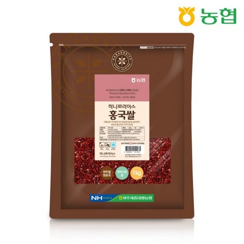 [하나로라이스] 발효홍국 국내산 홍국쌀1kg, 1kg, 1개