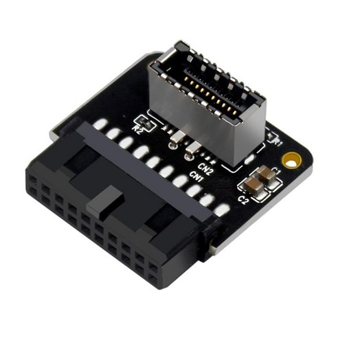 USB3.0 19P/20P-Type-C 확장 어댑터 전면 유형 C 어댑터 메인보드 PC 공급, PH73A., 25x24mm., ...에 PC.