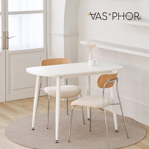 바스포르 해유 라운드 식탁 다용도 거실테이블 와이드 2인 1200, 우드내추럴