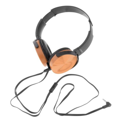 귀에 유선 헤드셋 태블릿 컴퓨터 노트북 노트북 PC 청소년을 위한 편안한 경량 조절 소음 제거 게임 헤드셋, 16x16cm, 플라스틱, 금