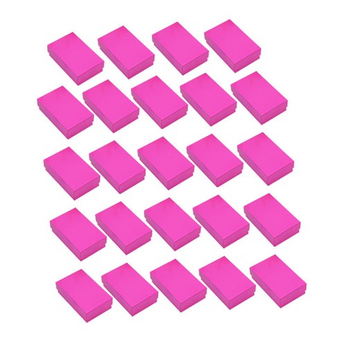 기념일 생일 선물을 위한 24pcs 대량 선물 상자 세트 반지 목걸이 상자